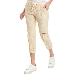 Johnny Was NWT Love Pull On Cargo Pant Sand Small